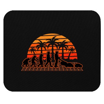 Discover Robotic Lawnmower Evolution Retro Mouse Pads