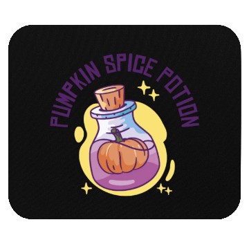 Discover Pumpkin Spice Potion Coffee Enthusiast Halloween Mouse Pads
