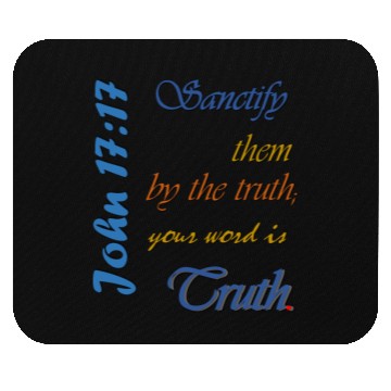 Discover John 17:17 Sharing Scripture Mouse Pads