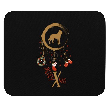 Discover dog dreamcatcher Christmas Belgian Malinois Mouse Pads