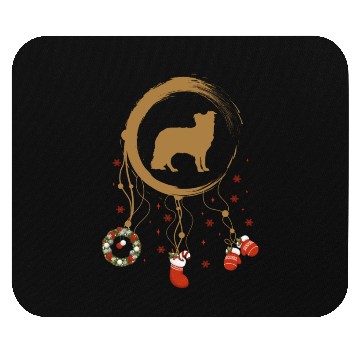 Discover dog dreamcatcher Christmas Border Collie Mouse Pads