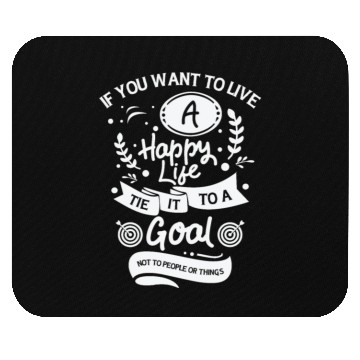 Discover Goal Life Quotes Happy Positive Message Mouse Pads