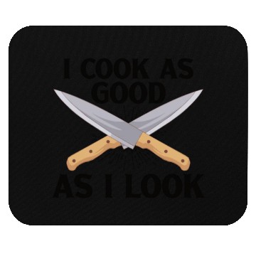 Discover Chef Cook Kitchen Restaurant Knives Cookout Mouse Pads
