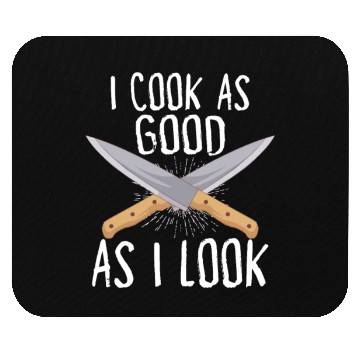 Discover Chef Cook Kitchen Restaurant Knives Cookout Mouse Pads