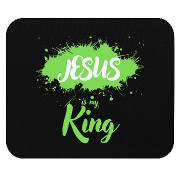 Discover JESUS is my King Mouse Pads