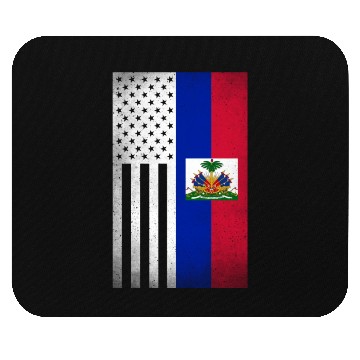 Discover Haiti Design for proud Haitian Americans Mouse Pads