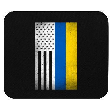 Discover Ukraine Design for proud Ukrainian Americans Mouse Pads