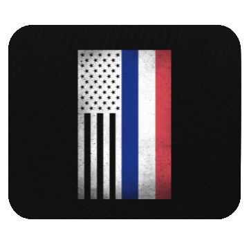 Discover France Design for proud French Americans Mouse Pads