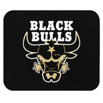 Discover Chicago Black Bulls Mouse Pads