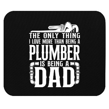 Discover Plumbing Plumber Dad Vintage The Mouse Pads