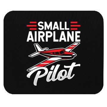 Discover Small Airplane Pilot Private Aircraft Mouse Pads