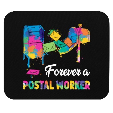 Discover Forever A Postal Worker Mouse Pads