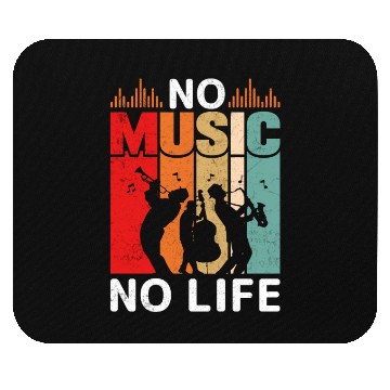 Discover No music no life Mouse Pads