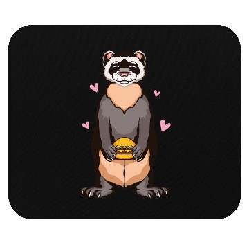 Discover Otter eats burger Otter eats burger inspiration st Mouse Pads