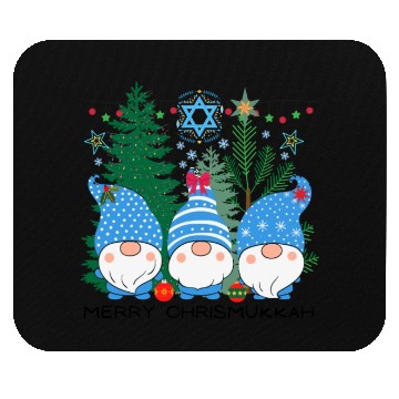 Discover Merry Christmukkah, Jewish Christmas, Hanukkah Mouse Pads