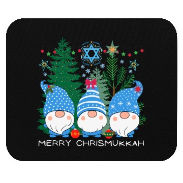 Discover Merry Christmukkah, Jewish Christmas Mouse Pads