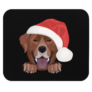 Discover Labrador Merry Christmas Mouse Pads