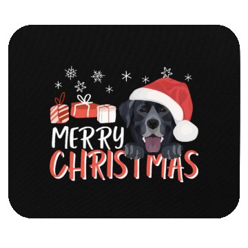 Discover Labrador Merry Christmas Mouse Pads