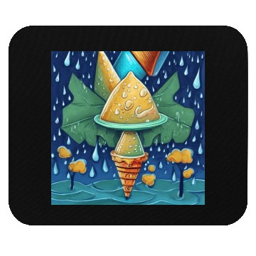 Discover ice cream art Mouse Pads