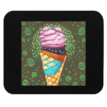 Discover ice cream Mouse Pads