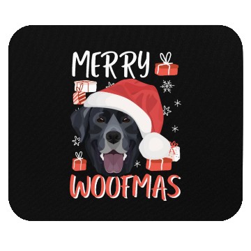 Discover Labrador Merry Christmas Mouse Pads