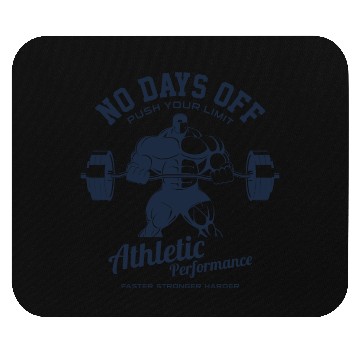 Discover bodybuilding fitness gym Mouse Pads
