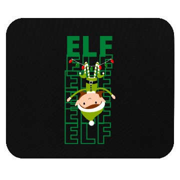 Discover Elf Love Green Mouse Pads