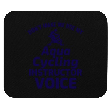 Discover Aqua Cycling Swimming Pool Fitness Training Funny Mouse Pads