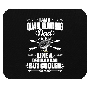 Discover Funny Quail Hunting Season For A Bobwhite Quail Mouse Pads