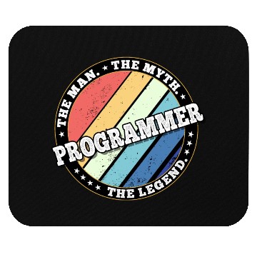 Discover Programmer. The man. The myth. The legend. Mouse Pads