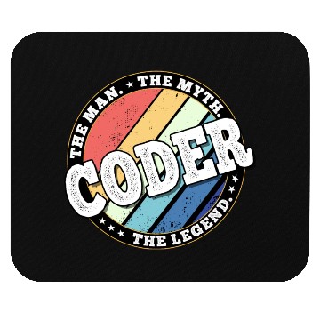 Discover Coder. The man. The myth. The legend. Mouse Pads