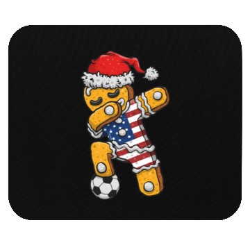 Discover Christmas Mouse Pads, Soccer Boy Jersey Dabbing