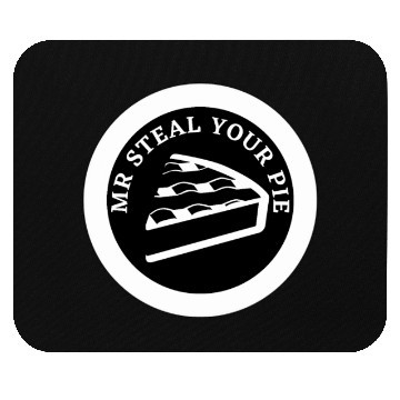 Discover Funny mr steal your pie thanksgiving Mouse Pads