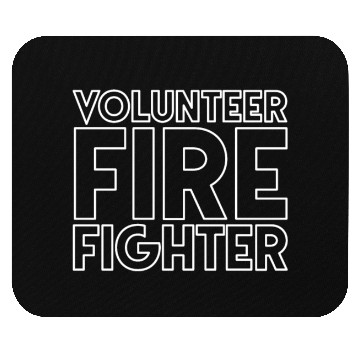 Discover Volunteer Fire Fighter Fire Department Firefighter Mouse Pads