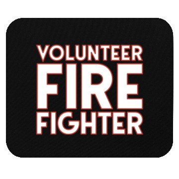 Discover Volunteer Fire Fighter Fire Department Firefighter Mouse Pads