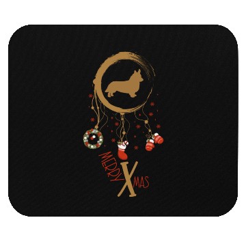 Discover dog dreamcatcher Christmas Corgi Mouse Pads