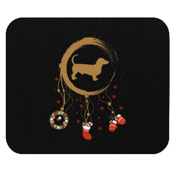 Discover dog dreamcatcher Christmas Dachshund Mouse Pads
