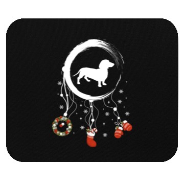 Discover dog dreamcatcher Christmas Dachshund Mouse Pads