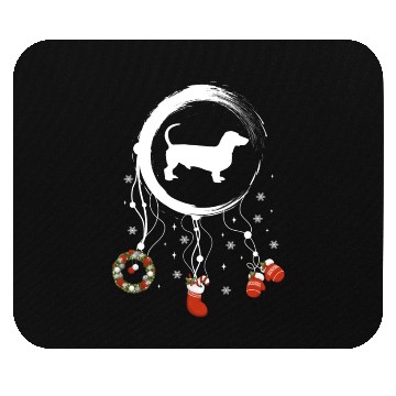 Discover dog dreamcatcher Christmas Dachshund Mouse Pads