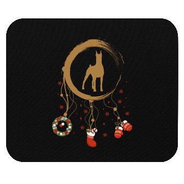 Discover dog dreamcatcher Christmas Doberman Mouse Pads