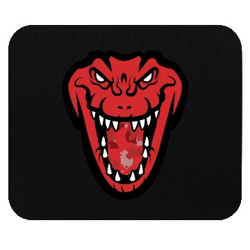 Discover Red Military Crocodile Mouse Pads