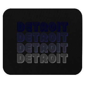 Discover Detroit Michigan Mouse Pads