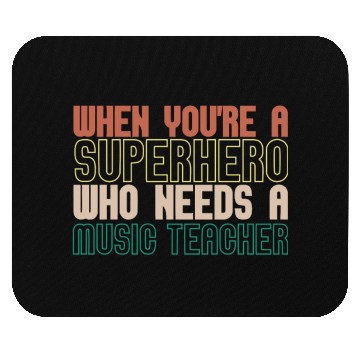 Discover Music Teacher Mouse Pads