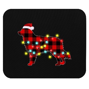 Discover Australian Shepherd Christmas Dog Lover Pajamas Mouse Pads