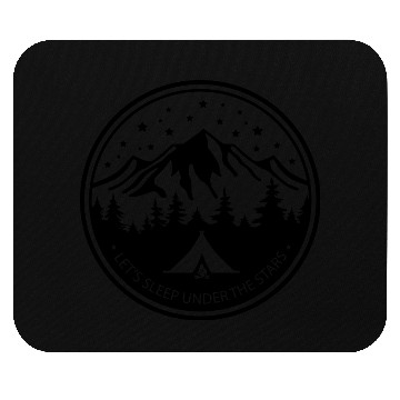 Discover Let s sleep under the stars Mouse Pads