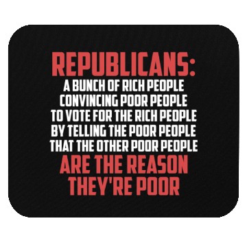 Discover Anti Republicans Definition - Democrat Liberal Mouse Pads