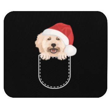 Discover Poodle Merry Christmas Mouse Pads
