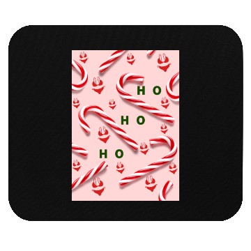 Discover Funny Christmas Candy Canes Mouse Pads
