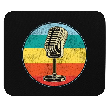 Discover Karaoke Singer Microphone Vocalist Mouse Pads