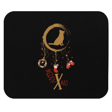 Discover dog dreamcatcher Christmas German Shepherd Mouse Pads